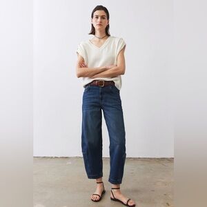 Ruti Petite Ultimate Barrel Leg Jeans